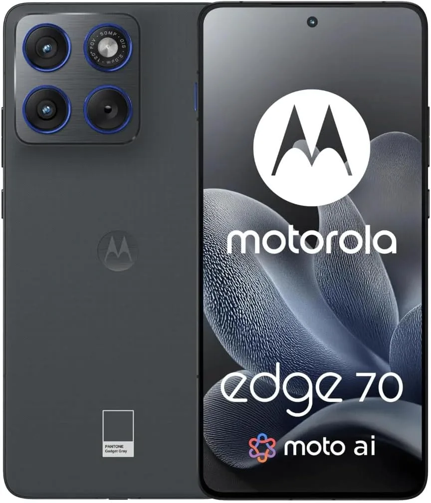 Brand New - Motorola Moto Edge 70 5G XT2601-2 Ai 12/512GB - Gadget Gray