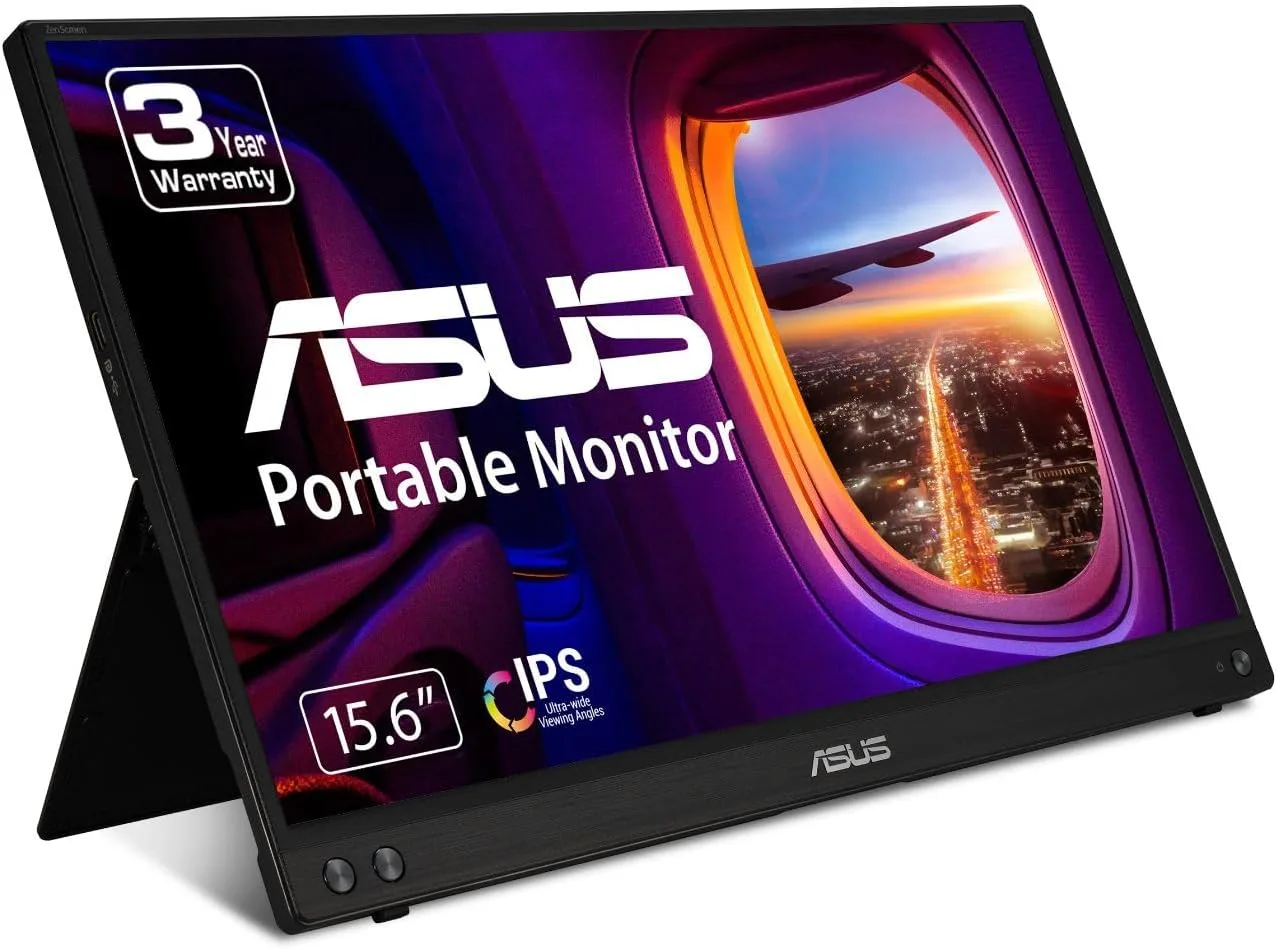 ASUS ZenScreen MB16ACV 15.6 Inch 1080p USB-C Portable Monitor